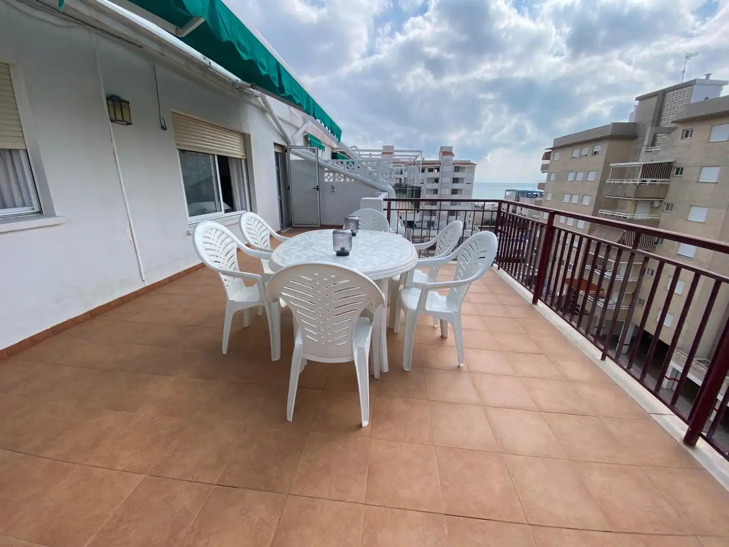 Terraza de Apartamento en venta en Xeraco con Terraza, Amueblado y Balcón