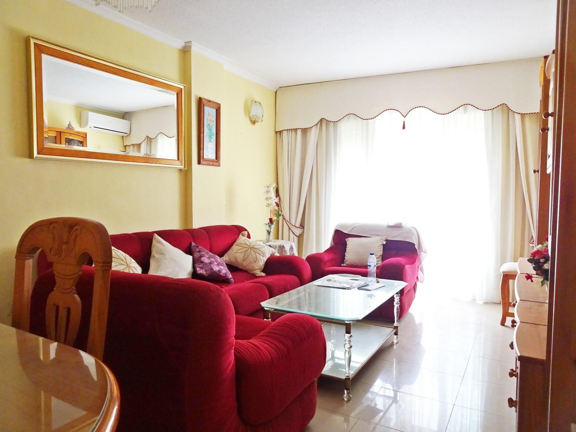 Living room of Flat for sale in Málaga Capital  with Air Conditioner, Terrace and Storage room