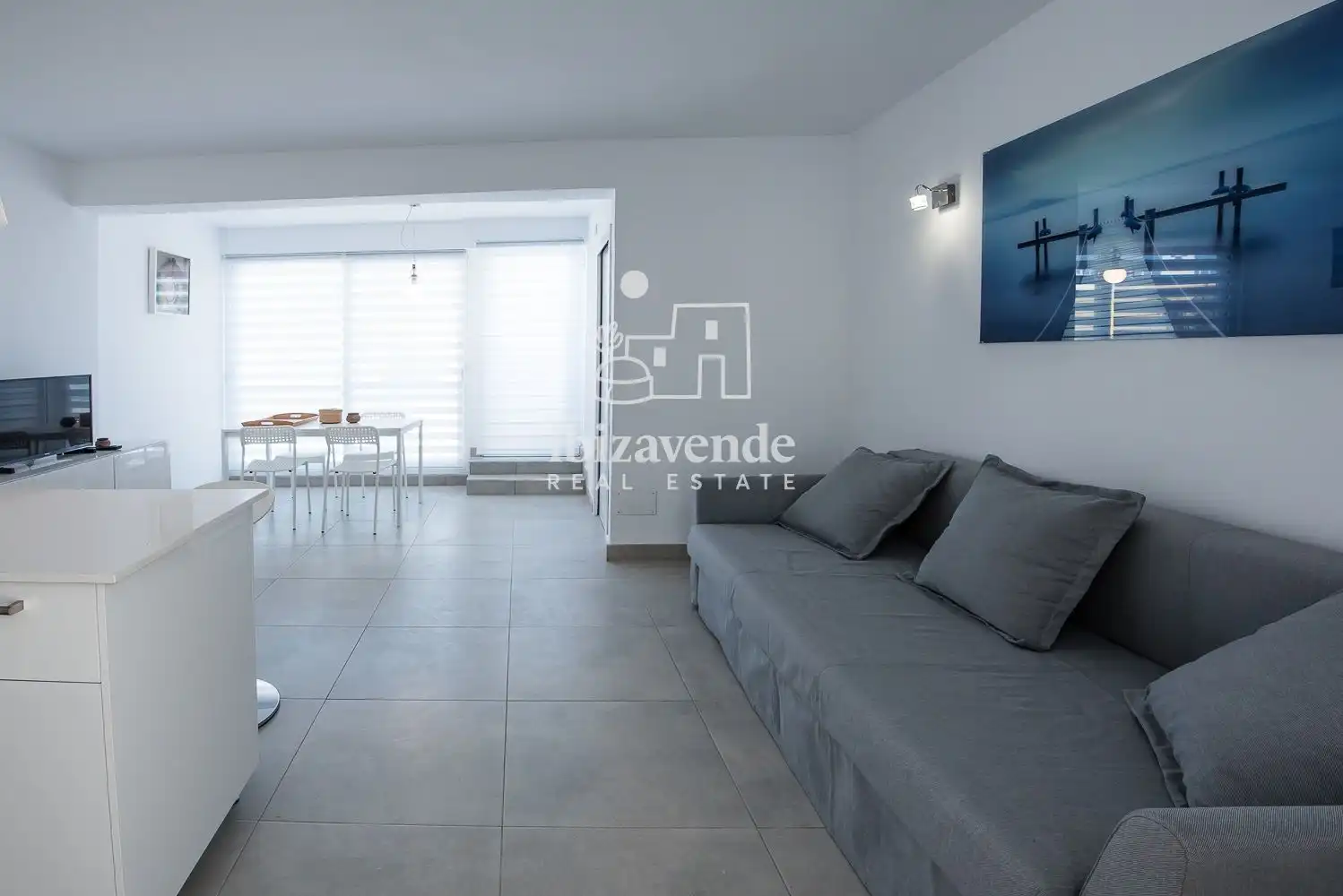Sala de estar de Ático en venta en Sant Josep de sa Talaia con Aire acondicionado, Calefacción y Terraza