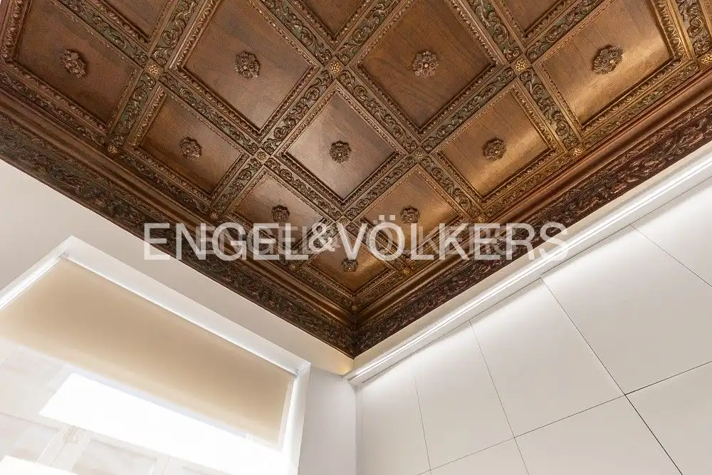 Dining room of Flat for rent in Valencia  with Air Conditioner, Heating and Furnished