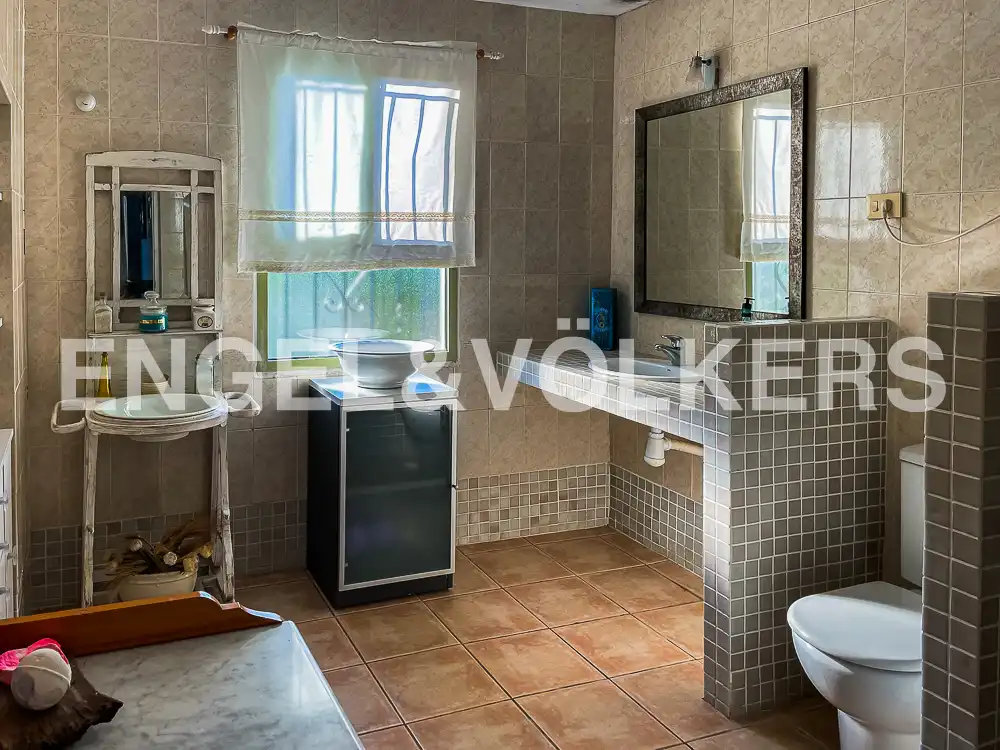 Baño de Casa o chalet en venta en Almazora / Almassora con Calefacción, Jardín privado y Terraza