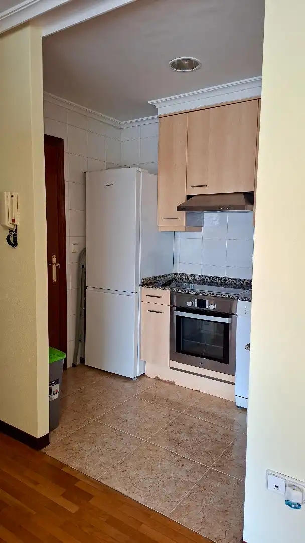 Kitchen of Flat for sale in Vigo   with Heating and Furnished