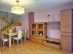 Esszimmer von Wohnung zur Miete in Burgos mit Heizung, Parkett und Terrasse