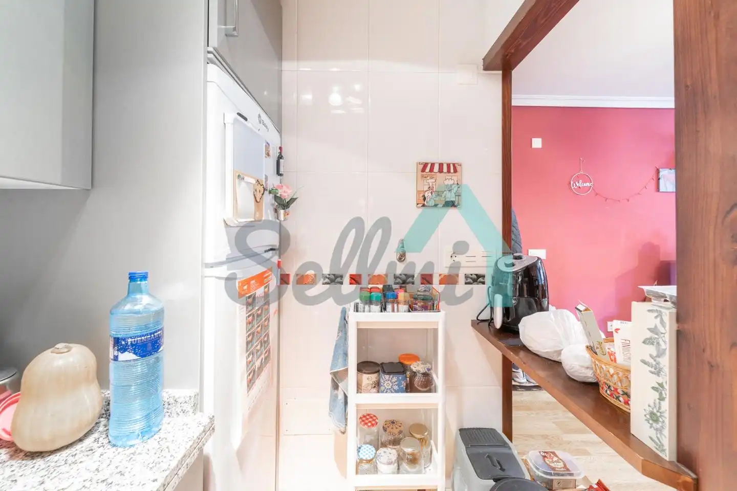 Cocina de Piso en venta en Somiedo con Calefacción, Parquet y Terraza