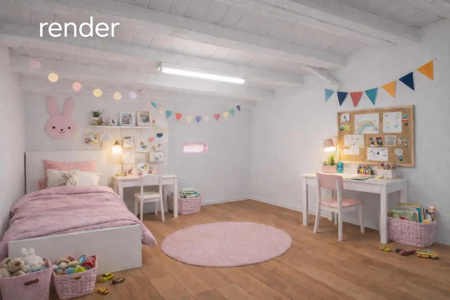 Habitación de Casa adosada en venta en Barcelona con Aire acondicionado, Calefacción y Jardín privado