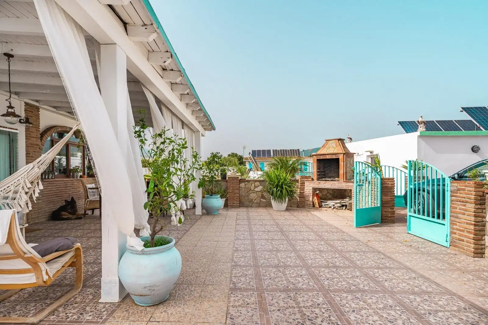 Terrassa de Casa o xalet en venda en Tarifa amb Calefacció, Jardí privat i Terrassa
