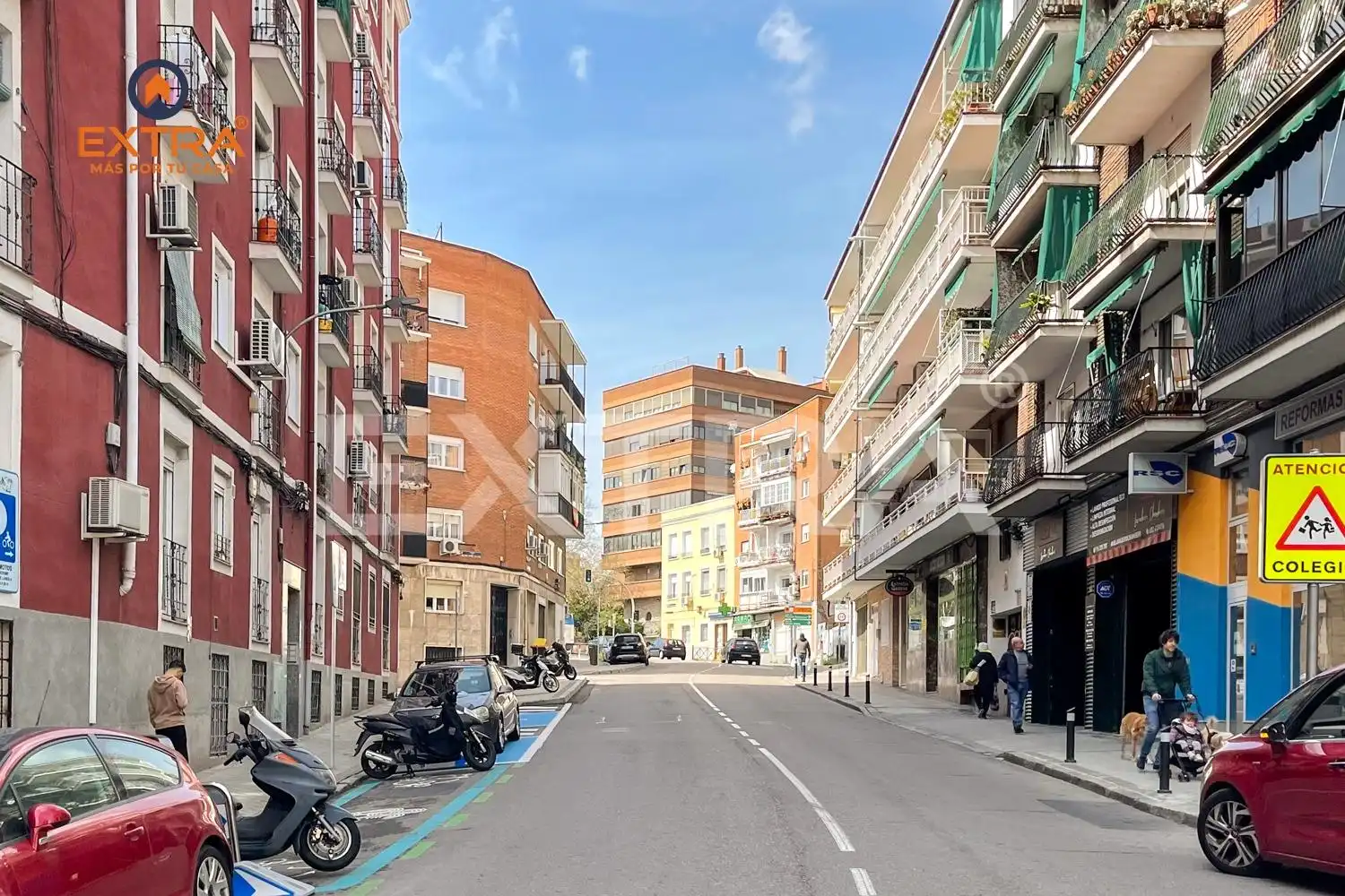 Exterior view of Flat for sale in Madrid  with Furnished