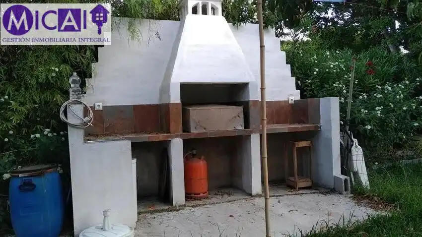 Vista exterior de Casa o xalet en venda en Puerto Real amb Aire condicionat, Jardí privat i Terrassa