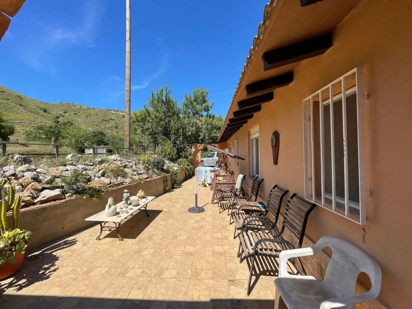 Terrace of Country homes for sale in Cartagena  with Air Conditioner, Private garden and Terrace