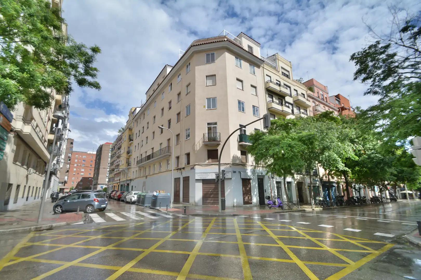 Außenansicht von Wohnung zur Miete in Madrid mit Heizung und Möbliert