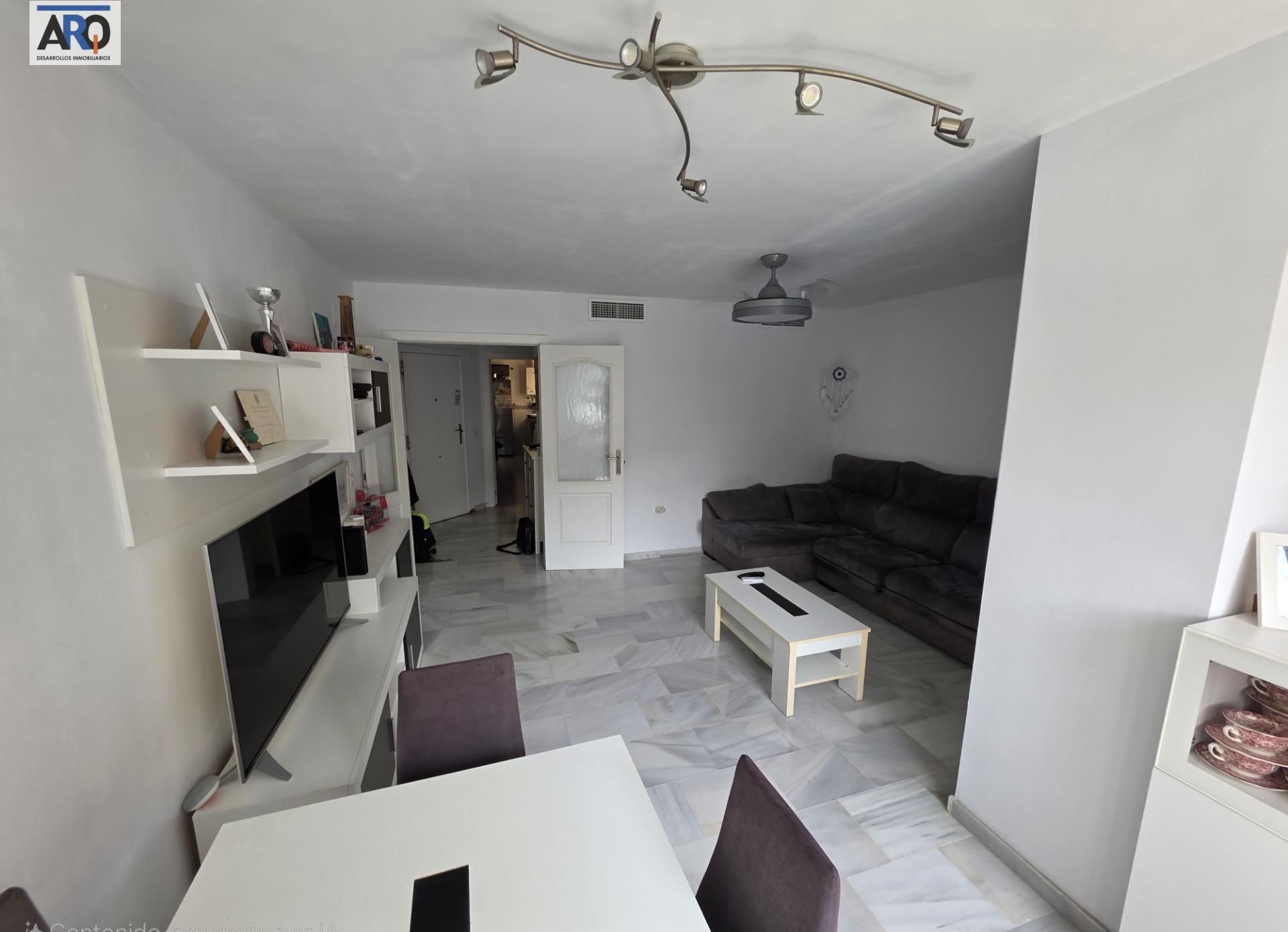 Living room of Flat for sale in Mijas  with Private garden, Terrace and Storage room