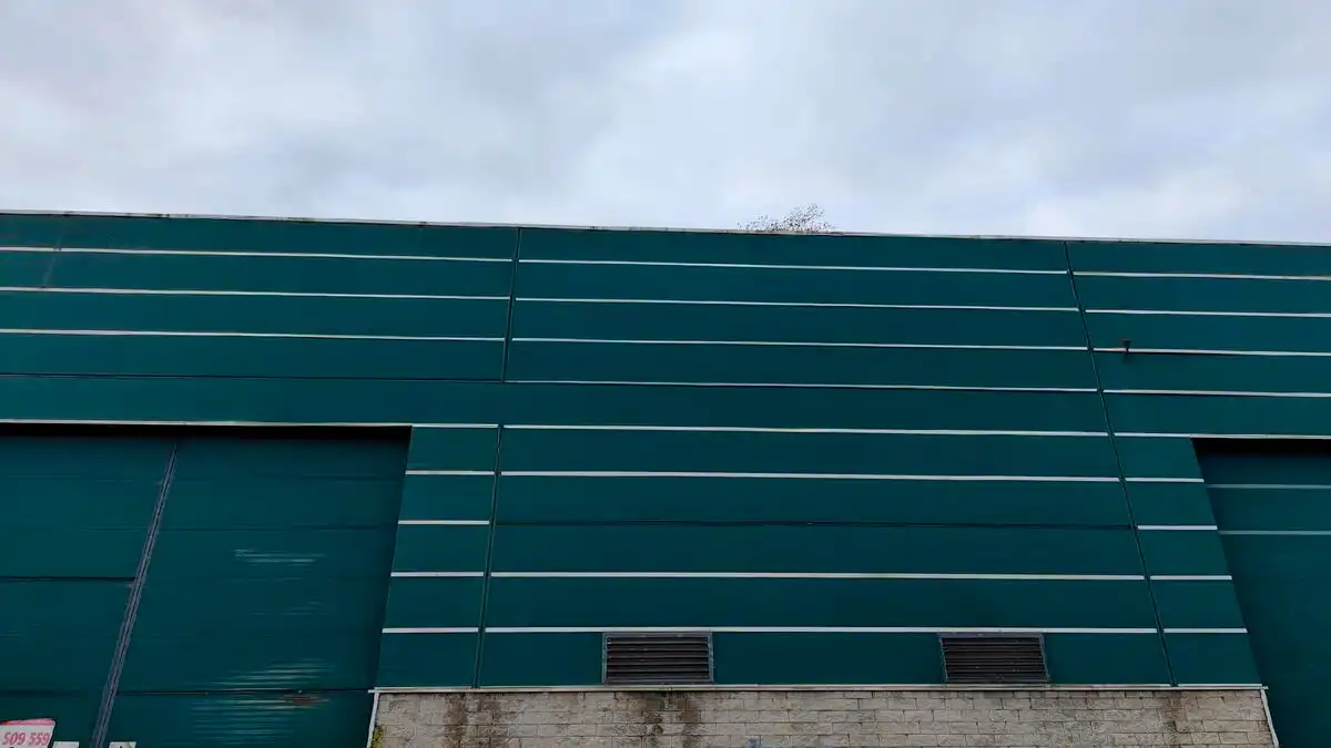 Exterior view of Industrial buildings for sale in Mieres (Asturias)