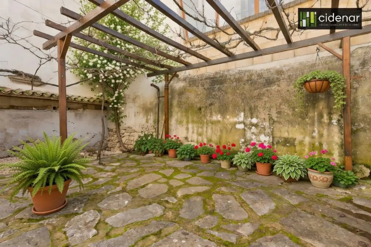 Terraza de Casa adosada en venta en Valle de Yerri / Deierri con Calefacción, Jardín privado y Parquet