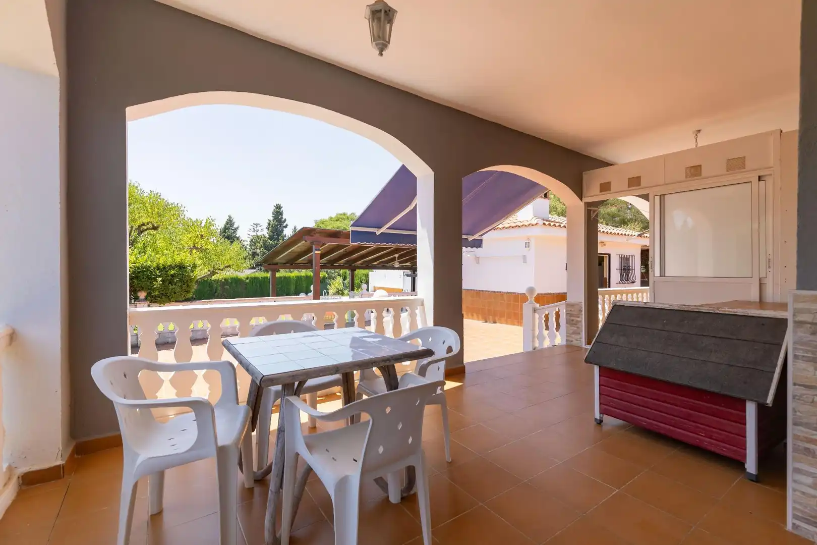 Terraza de Casa o chalet en venta en Montserrat con Aire acondicionado, Jardín privado y Terraza