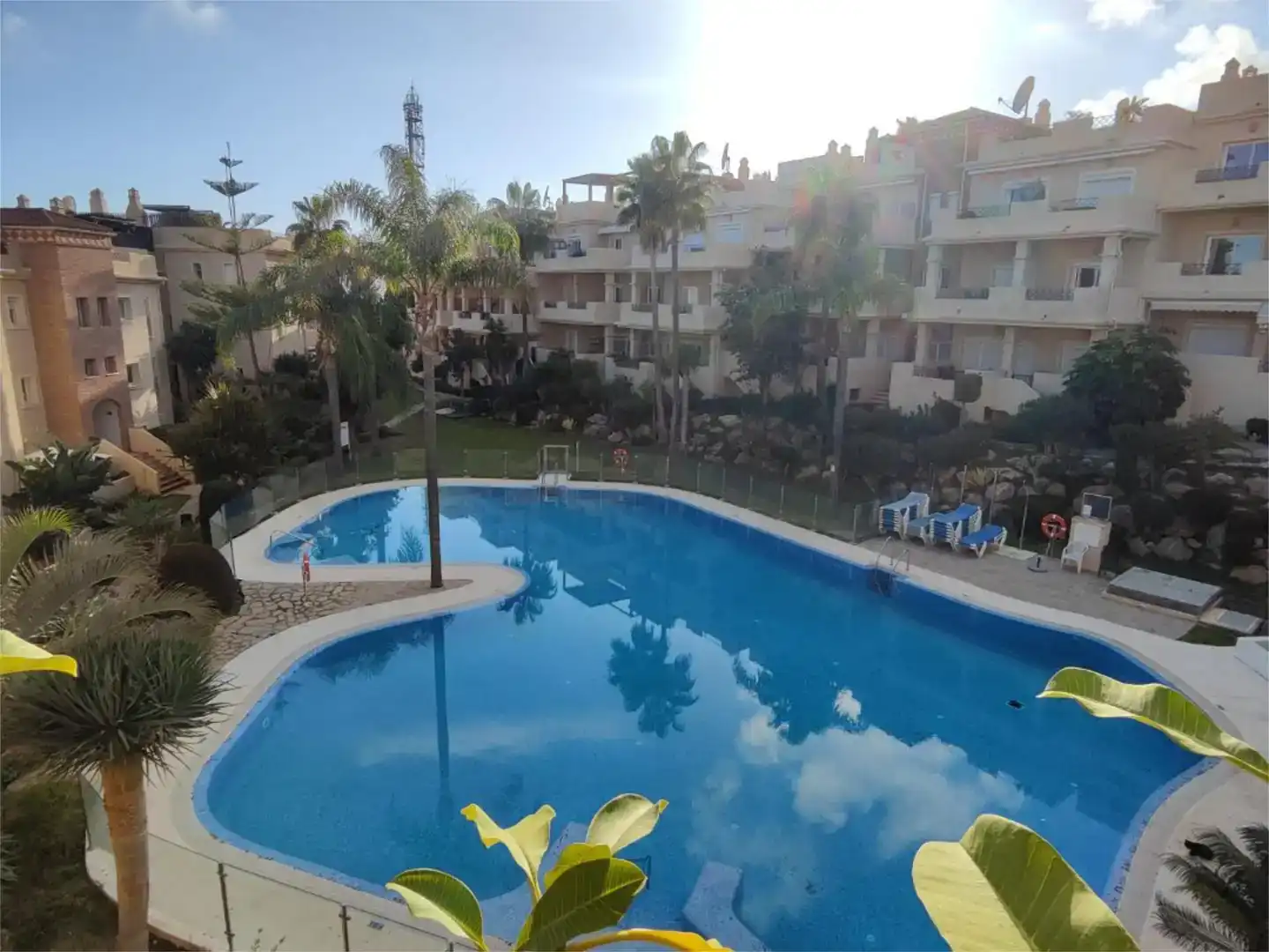 Swimming pool of Flat for sale in Estepona  with Air Conditioner and Swimming Pool