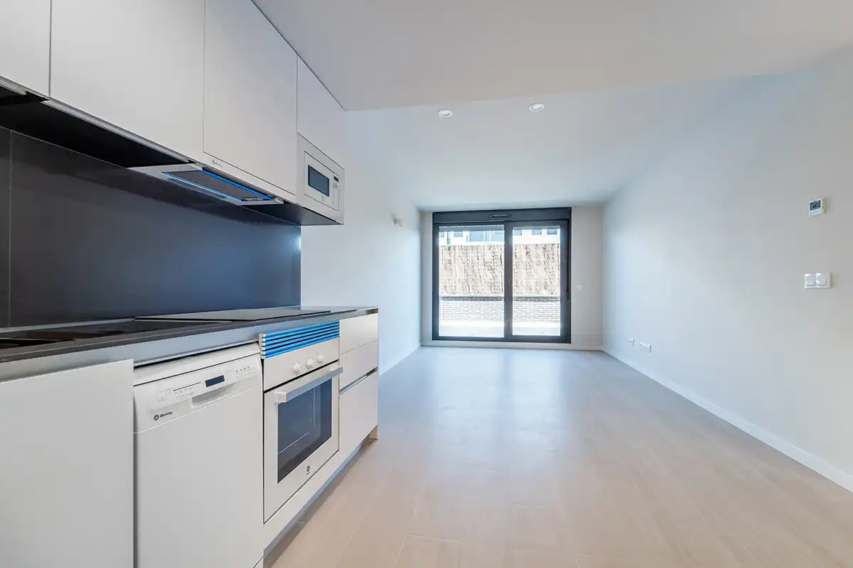 Kitchen of Flat for rent in Alcalá de Henares  with Air Conditioner, Terrace and Storage room