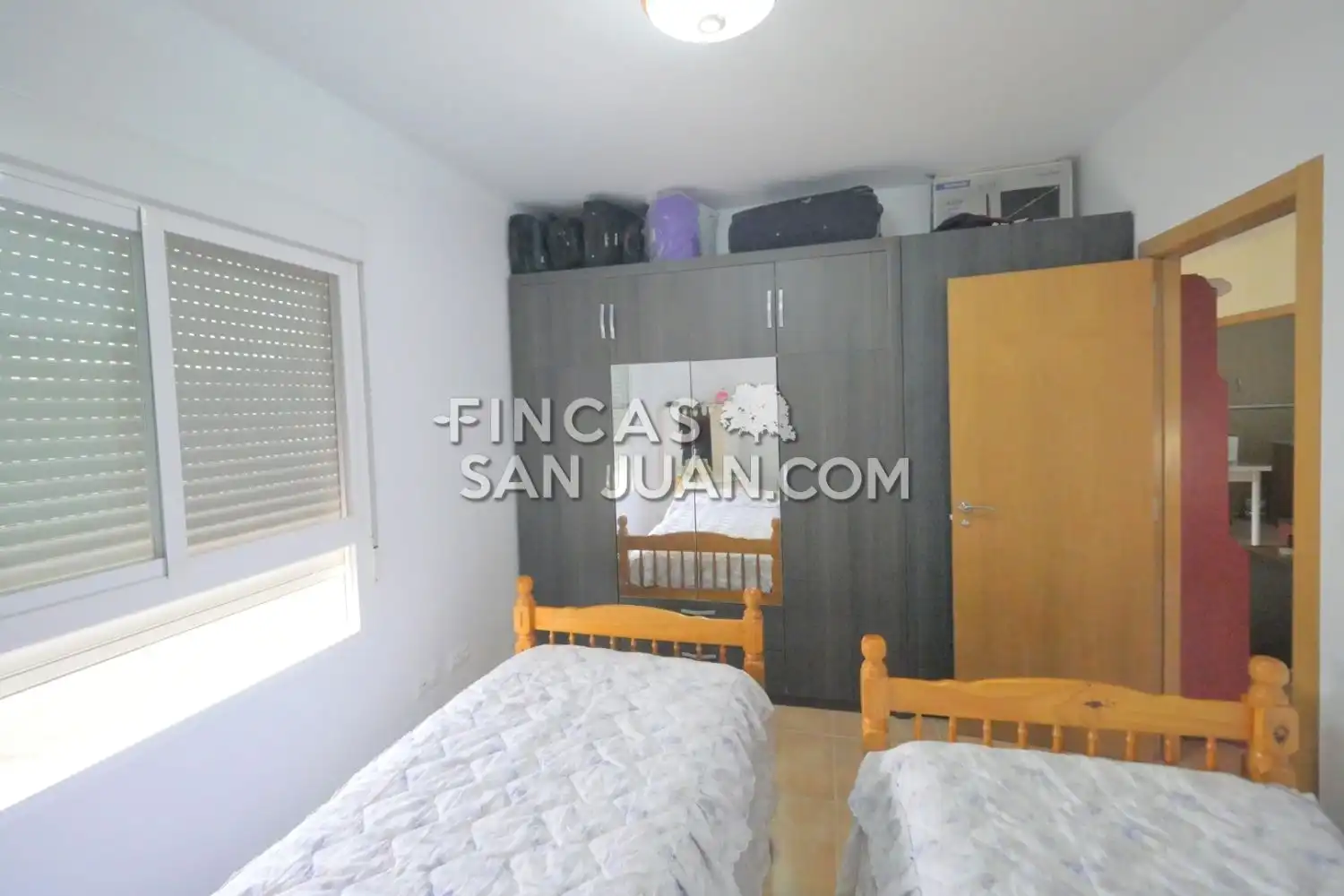 Schlafzimmer von Wohnung zum Verkauf in Hondón de los Frailes mit Heizung und Abstellraum