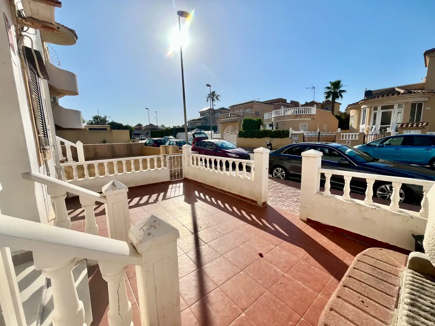Vista exterior de Casa adosada en venta en Orihuela con Aire acondicionado, Terraza y Trastero