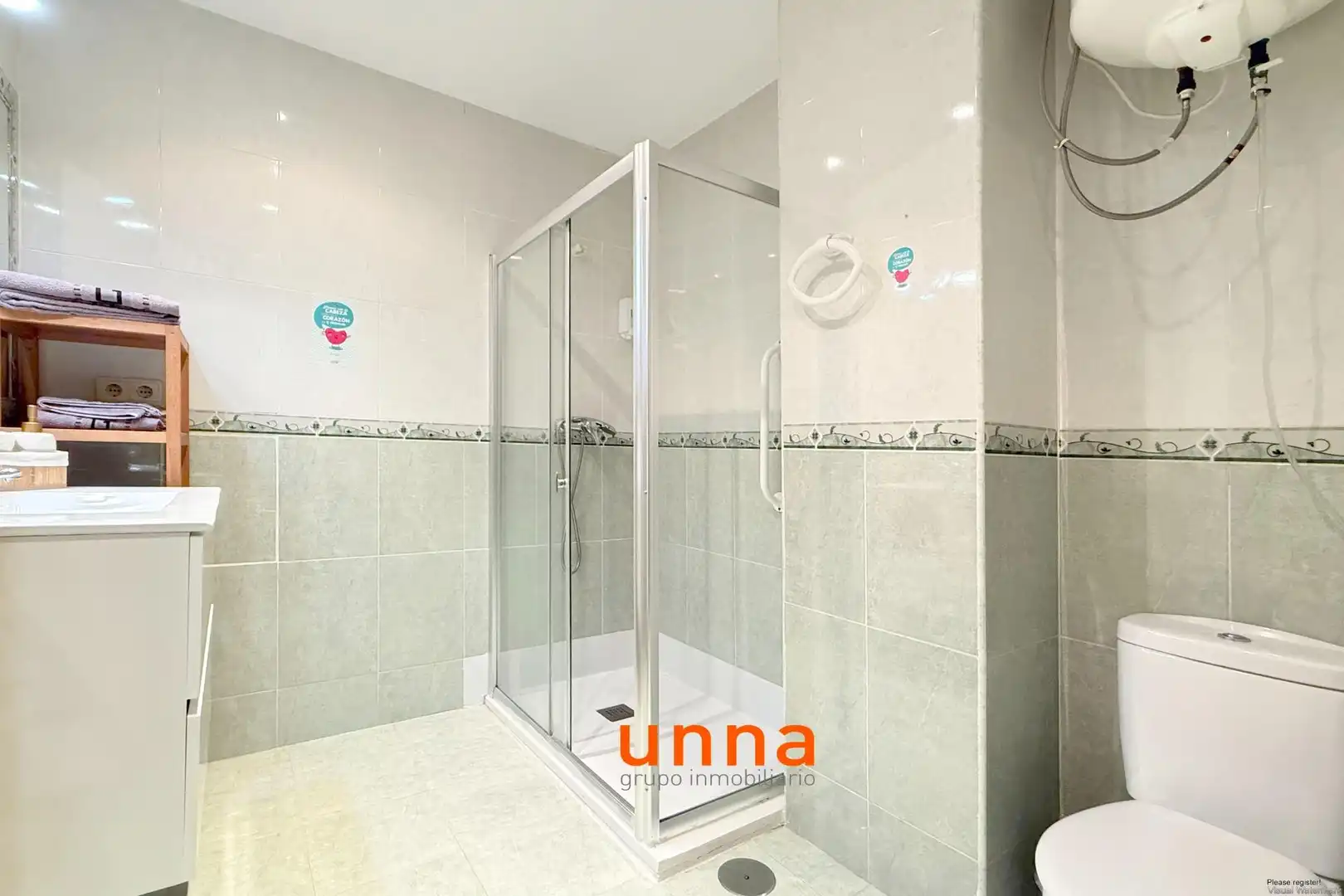 Badezimmer von Wohnung zum Verkauf in Móstoles mit Klimaanlage