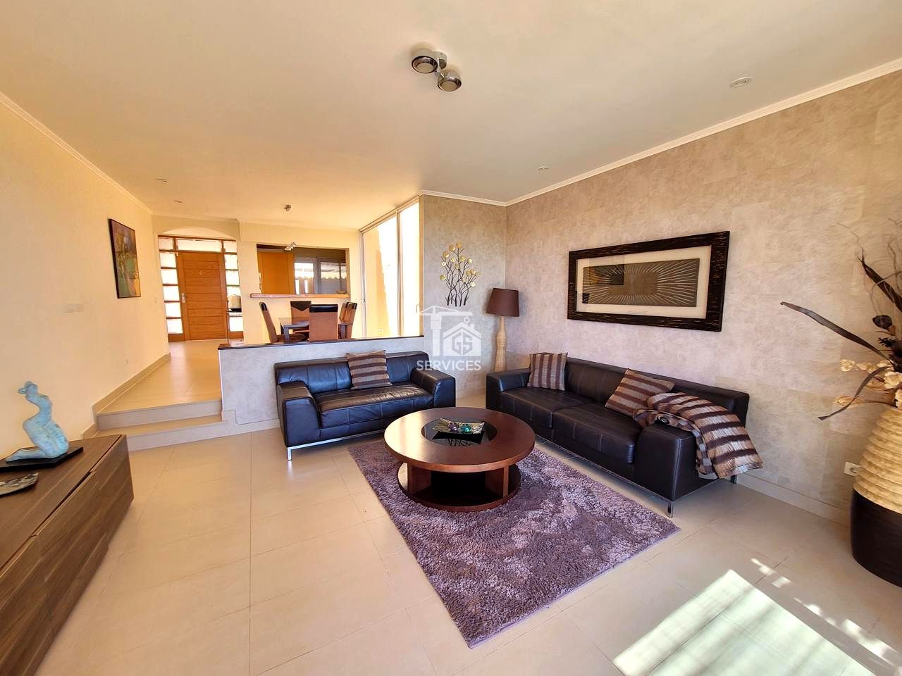 Living room of House or chalet to rent in Adeje  with Private garden, Terrace and Swimming Pool