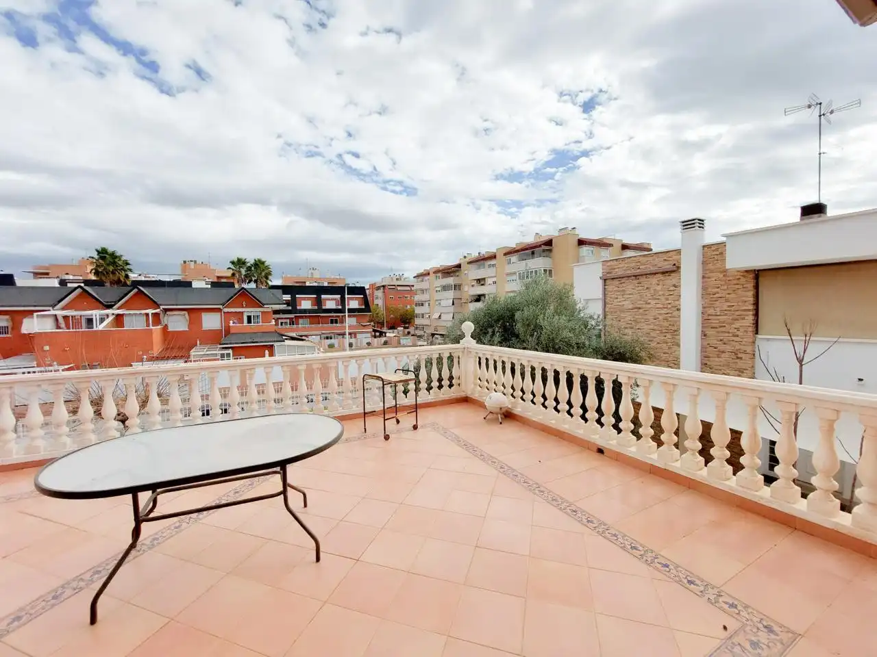 Terraza de Casa o chalet en venta en Elche / Elx con Aire acondicionado y Jardín privado