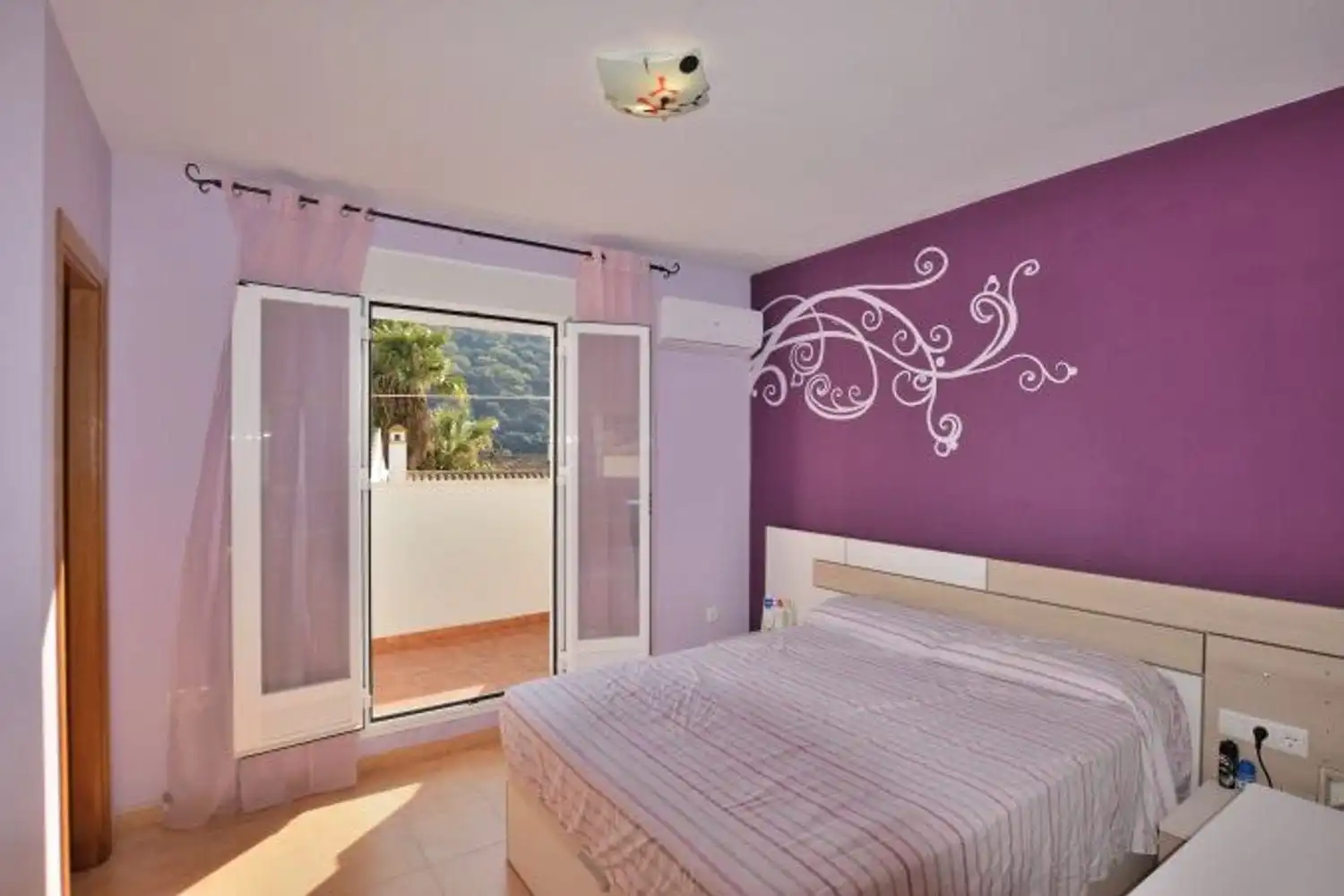 Bedroom of Detached homes for sale in Benaoján  with Air Conditioner, Private garden and Terrace