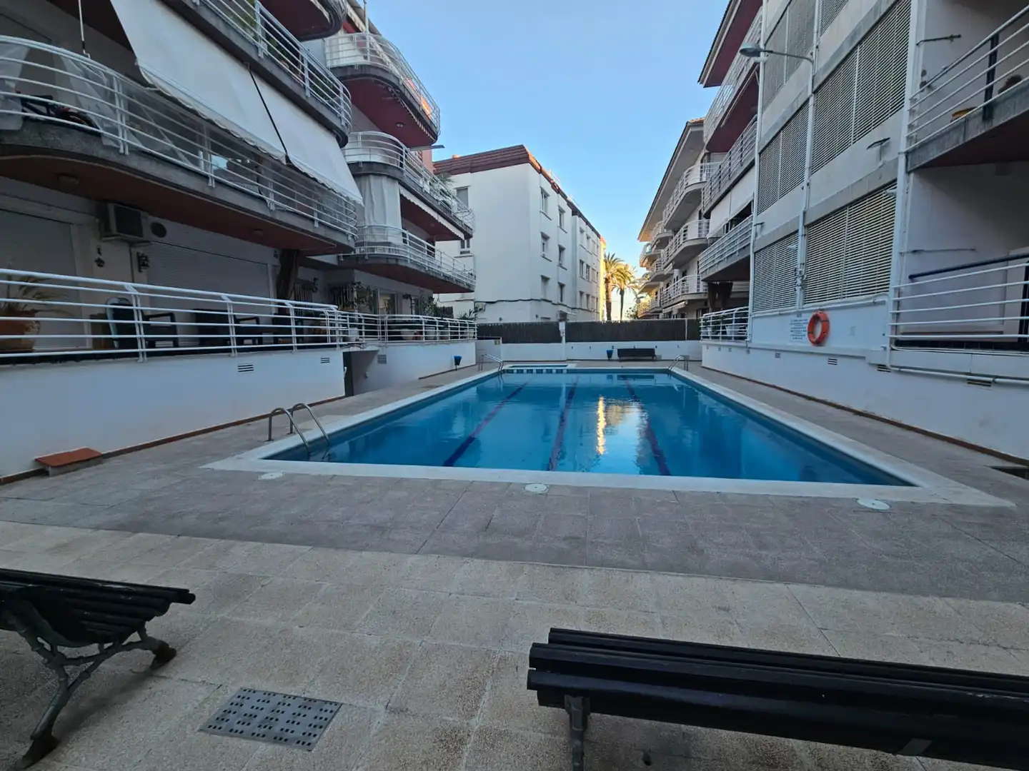 Schwimmbecken von Wohnung zum Verkauf in Vilanova i la Geltrú