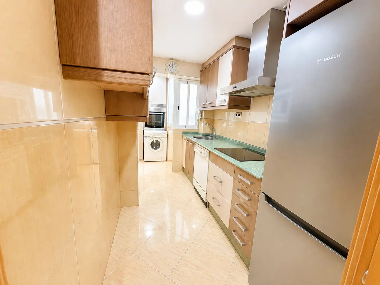 Kitchen of Flat for sale in Valencia  with Air Conditioner, Furnished and Oven