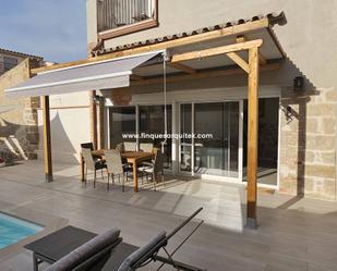 Terrace of House or chalet for sale in Puigverd de Lleida  with Air Conditioner, Private garden and Terrace