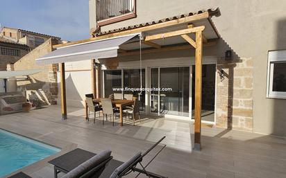 Terrace of House or chalet for sale in Puigverd de Lleida  with Air Conditioner, Private garden and Terrace