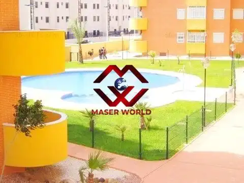 Exterior view of Flat for sale in Mazarrón  with Air Conditioner, Terrace and Furnished