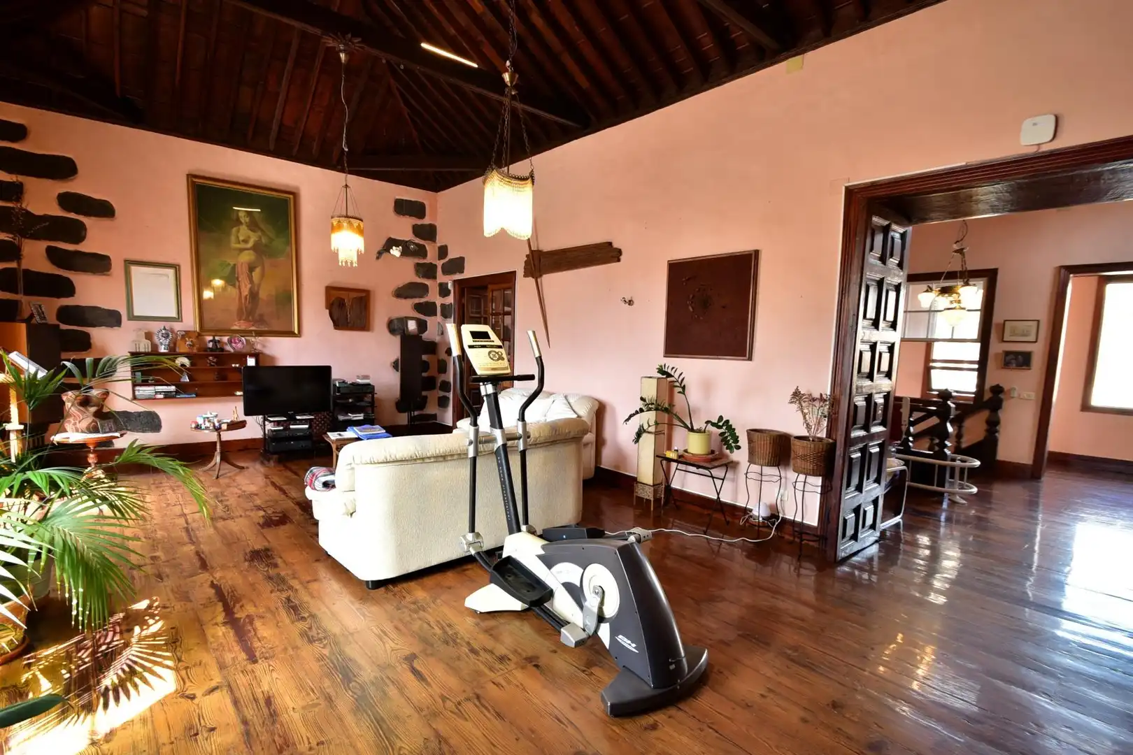 Living room of Houses for sale in San Cristóbal de la Laguna  with Private garden, Terrace and Storage room