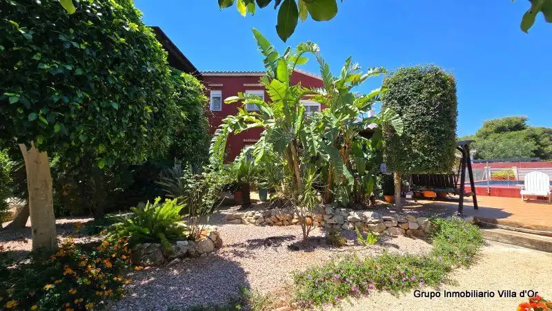 Garden of Houses for sale in Dénia  with Air Conditioner, Heating and Private garden