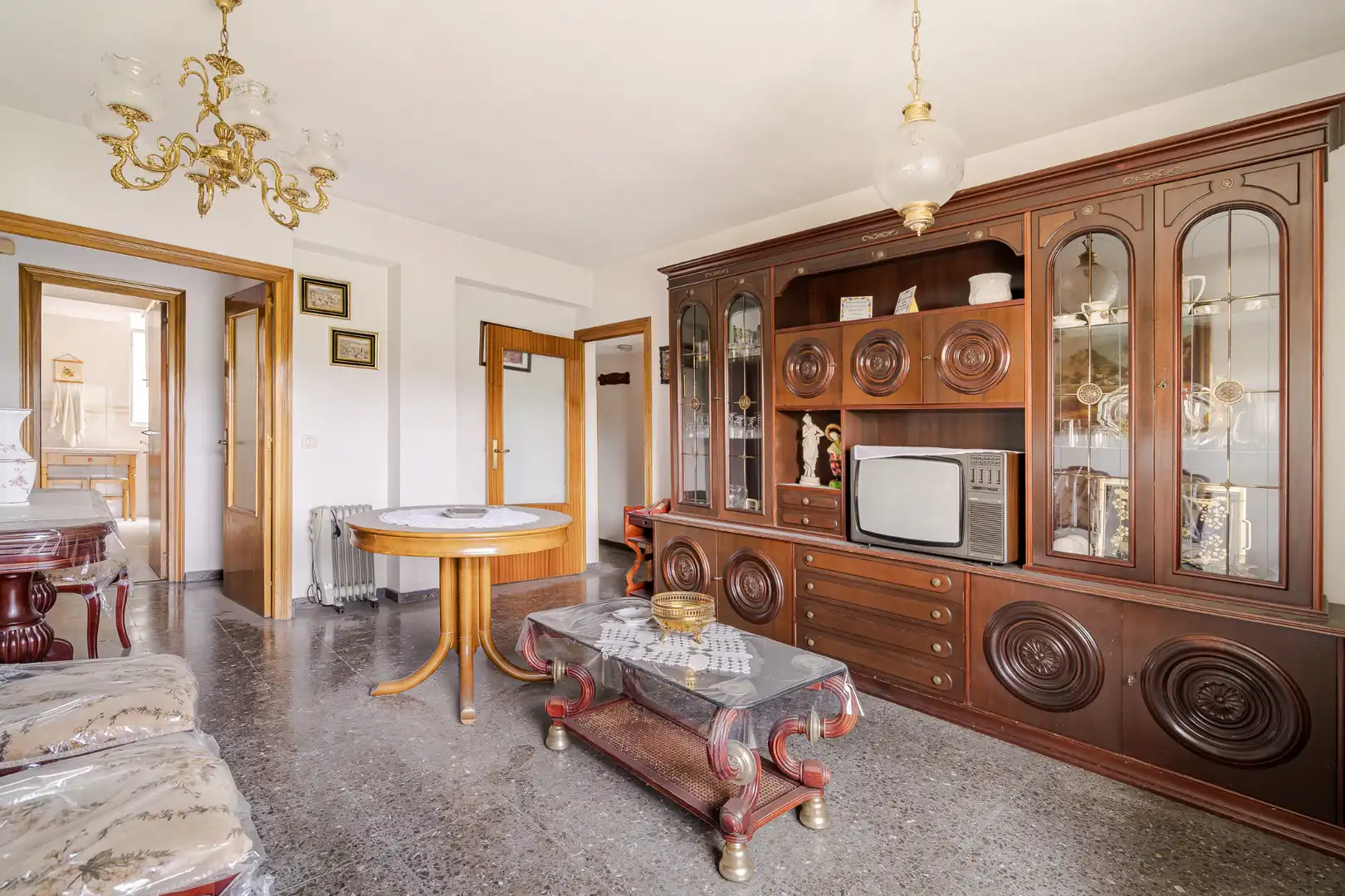 Sala d'estar de Pis en venda en Madrid amb Terrassa