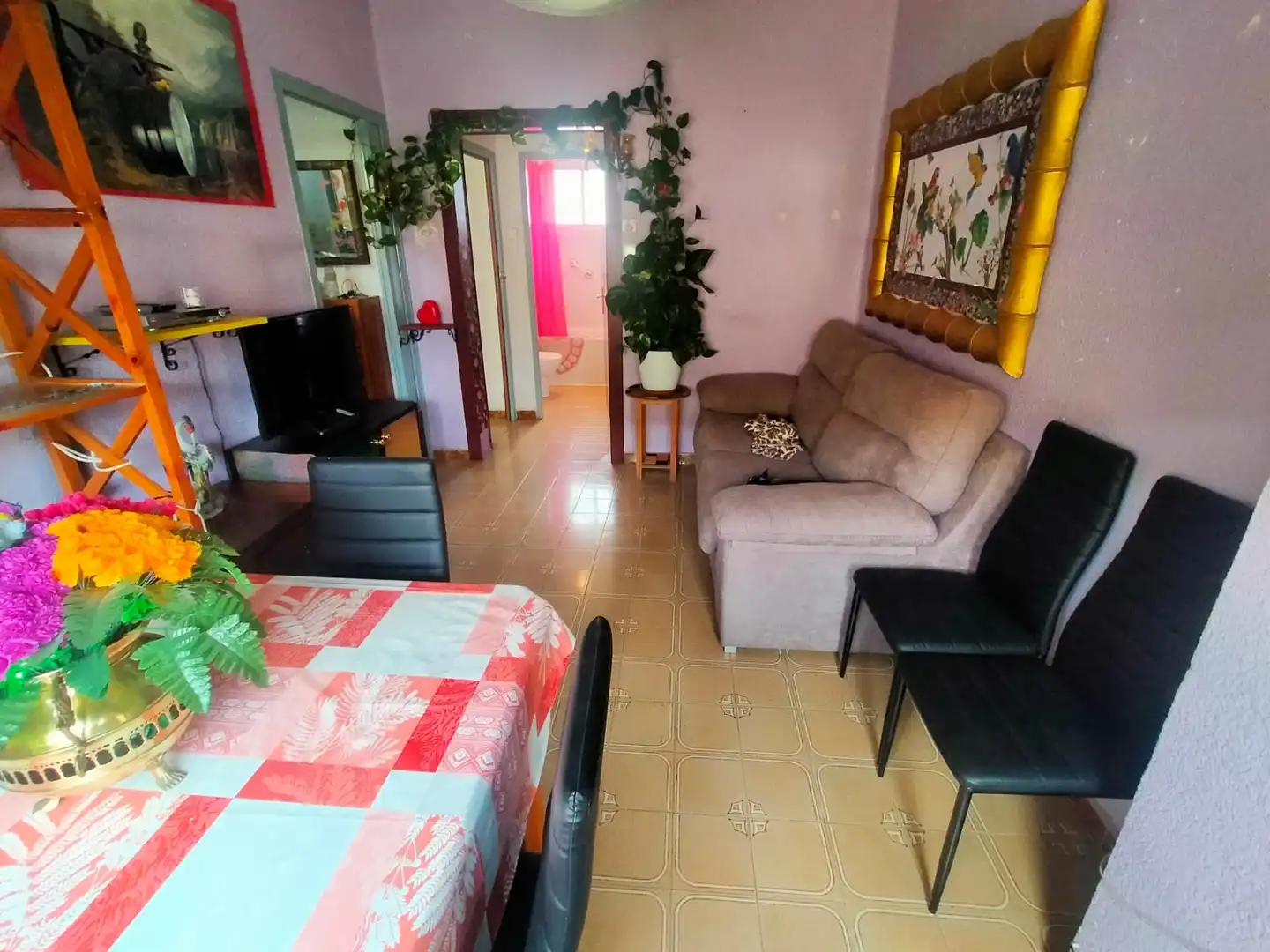 Living room of Flat for sale in Sabadell  with Heating, Oven and Alarm