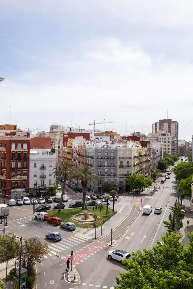 Vista exterior de Piso en venta en Valencia con Aire acondicionado, Calefacción y Parquet