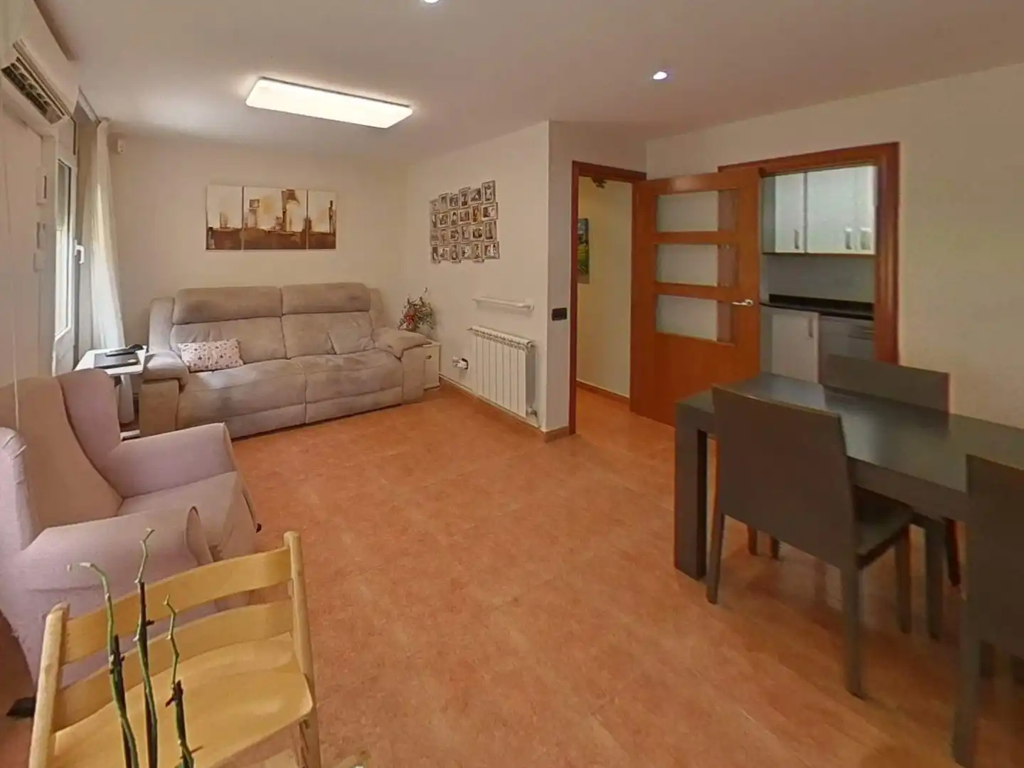 Sala d'estar de Pis en venda en Sabadell amb Aire condicionat i Calefacció