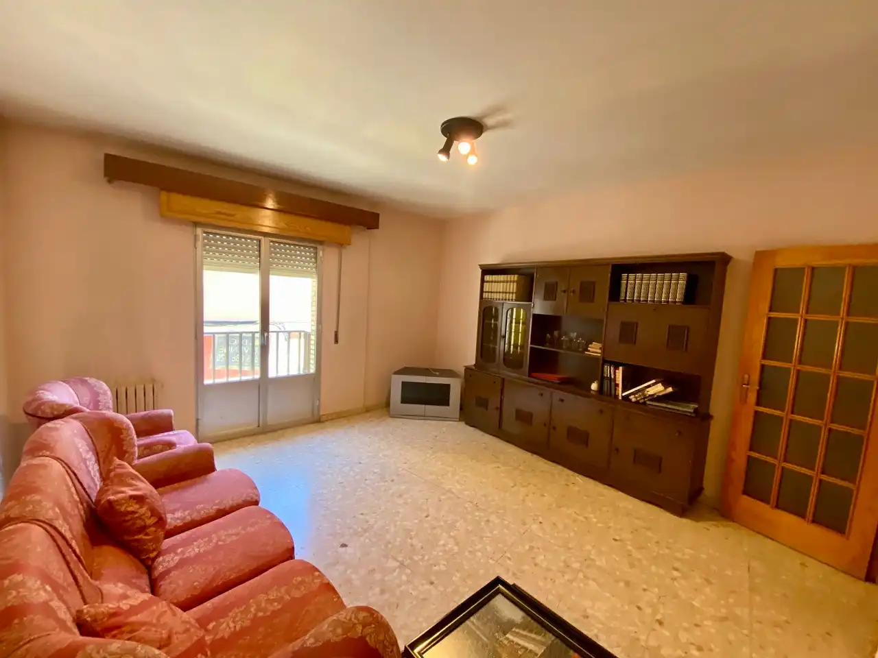 Sala de estar de Piso en venta en Daimiel con Aire acondicionado, Calefacción y Parquet