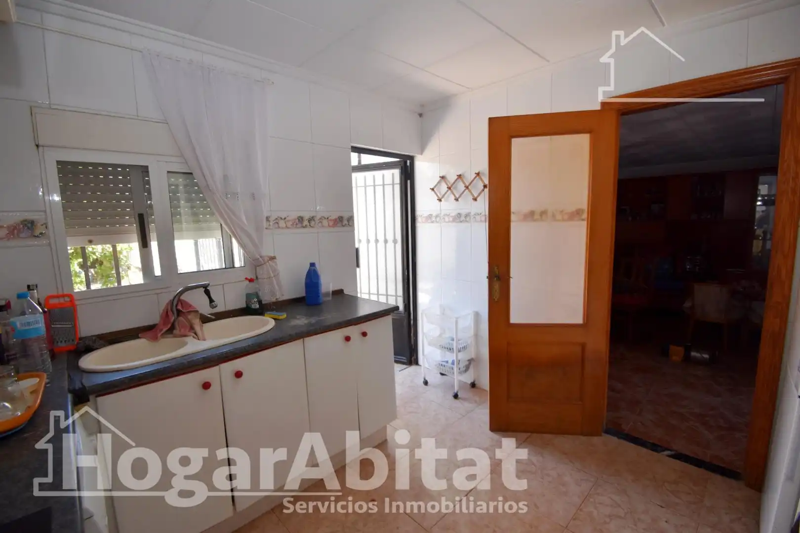 Cocina de Casa o chalet en venta en Sueca con Aire acondicionado, Jardín privado y Terraza