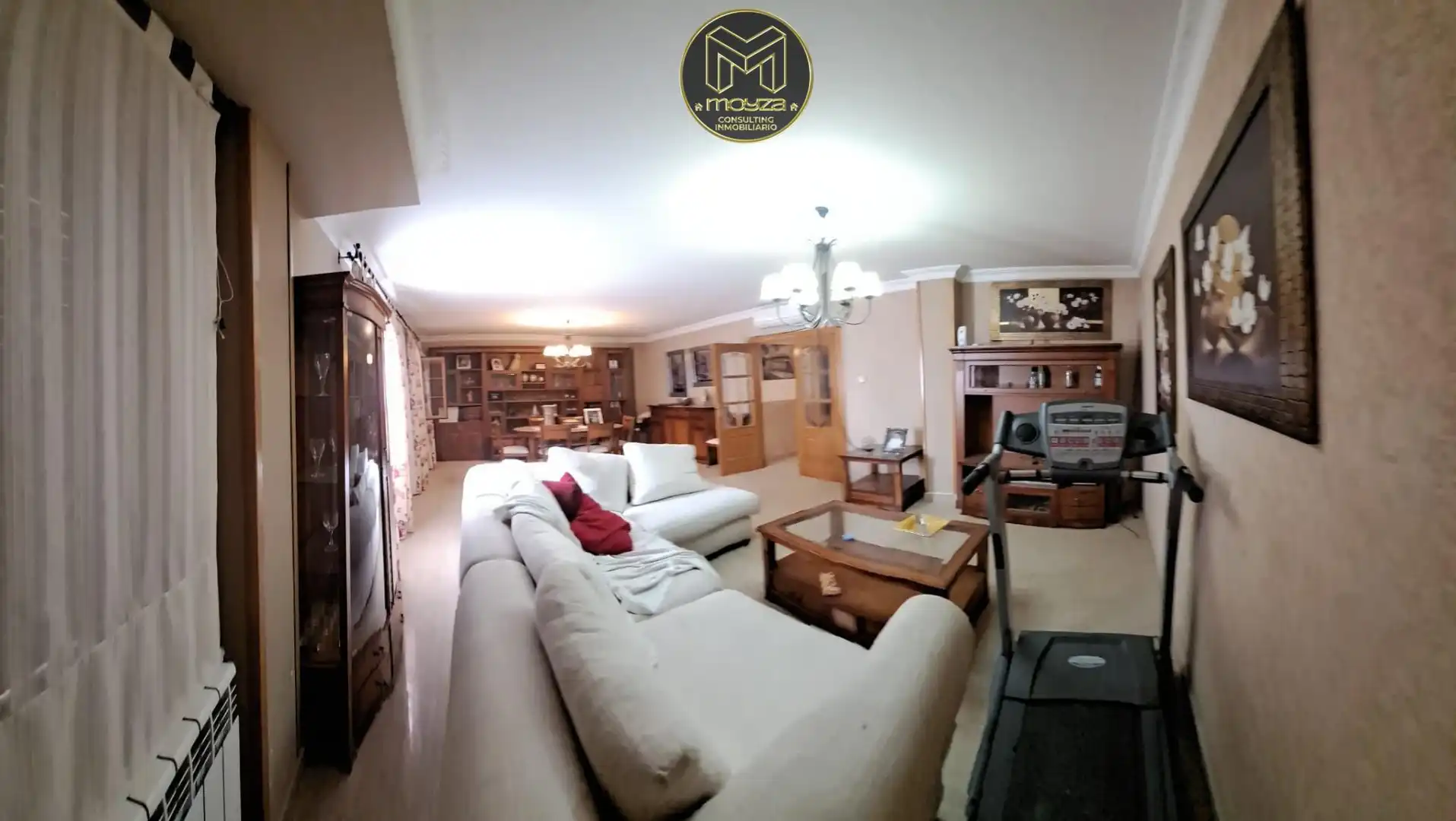 Sala d'estar de Casa o xalet en venda en Cárcheles amb Aire condicionat, Jardí privat i Terrassa