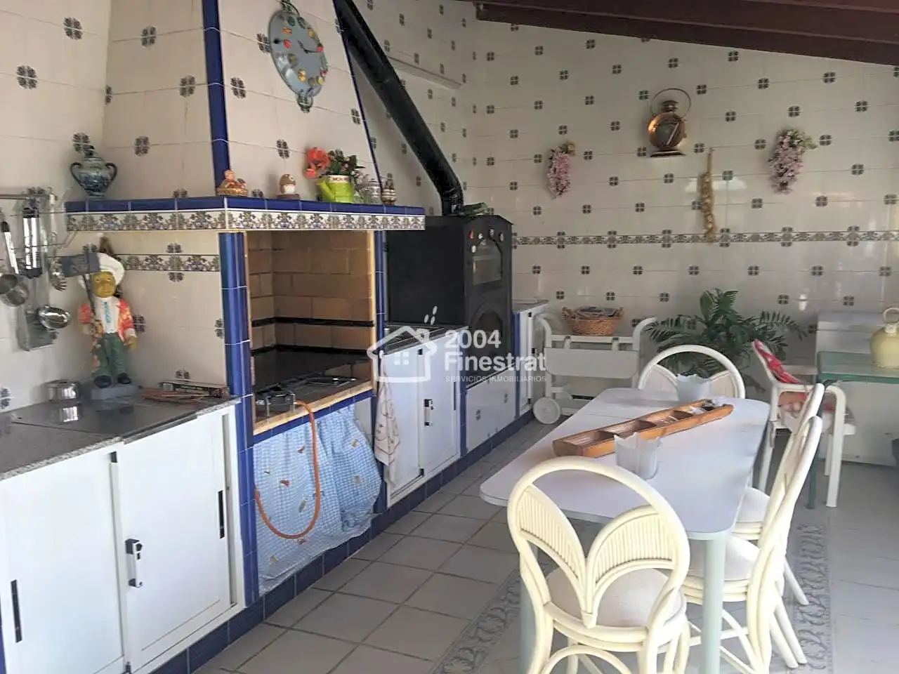 Kitchen of Houses for sale in La Nucia  with Private garden and Swimming Pool