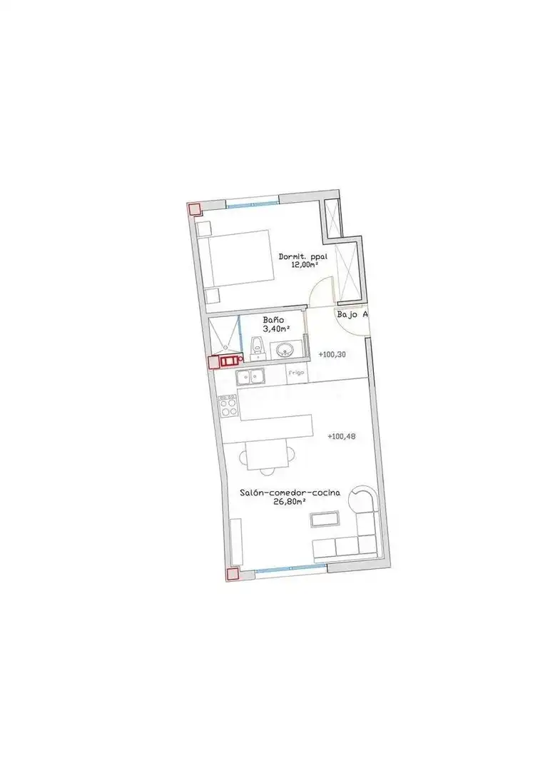 Appartement compact à vendre à Calle RODRIGUEZ, imagen 13