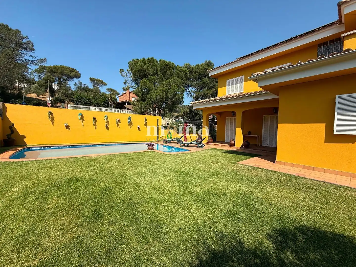 Jardí de Casa o xalet en venda en Montornès del Vallès amb Aire condicionat, Calefacció i Jardí privat