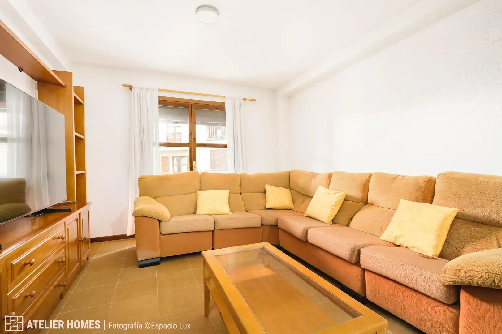 Sala de estar de Dúplex en venta en Castiello de Jaca, Huesca