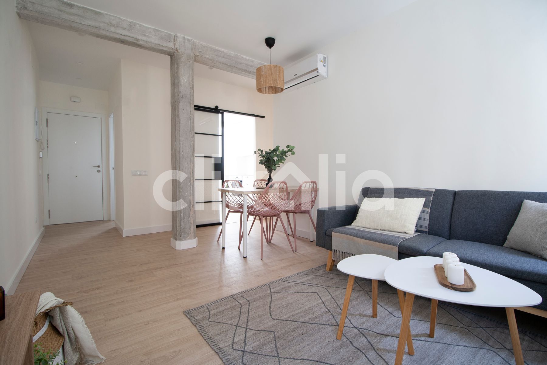 Sala de estar de Piso en venta en Málaga Capital con Aire acondicionado
