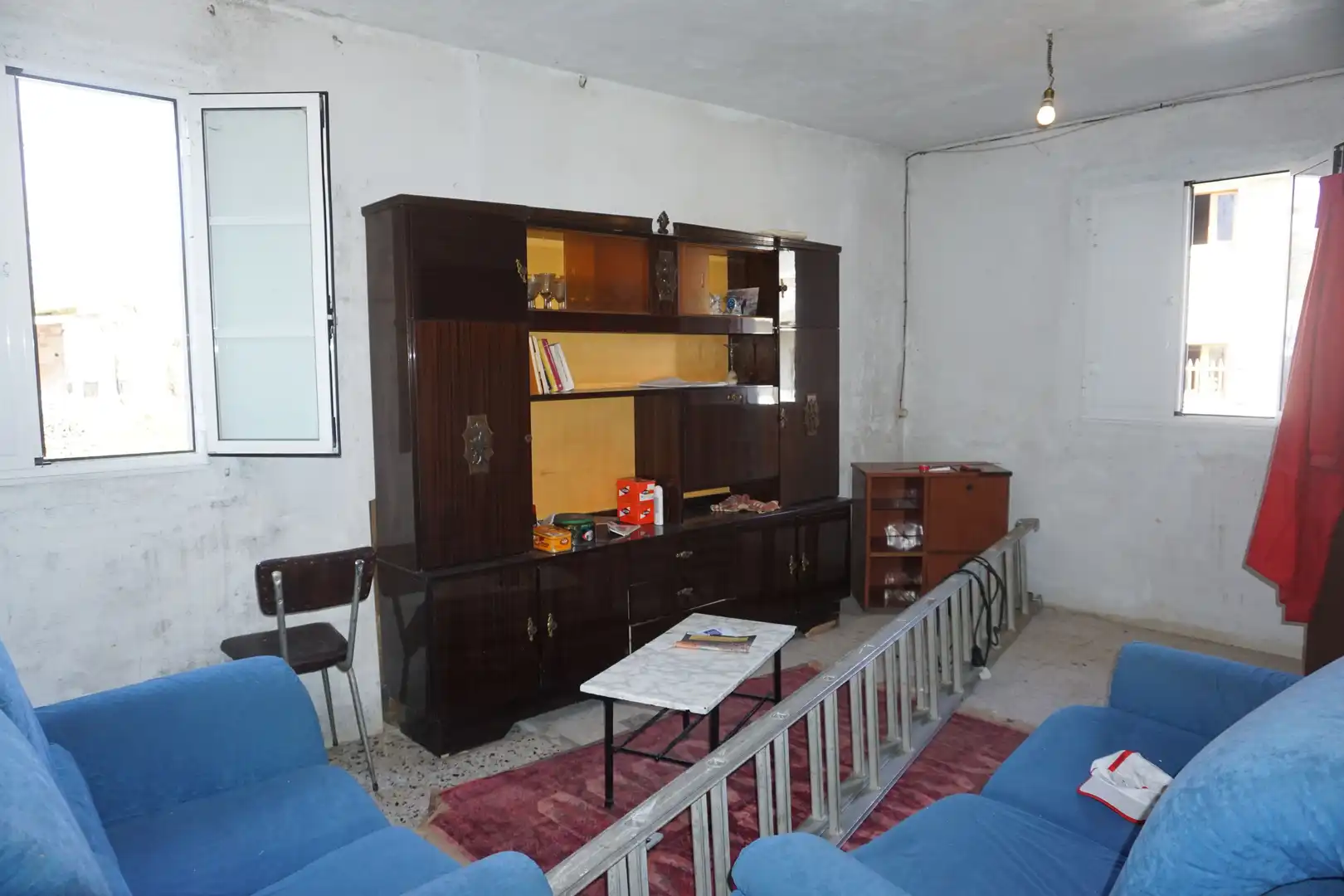 Sala d'estar de Casa o xalet en venda en Melide amb Jardí privat