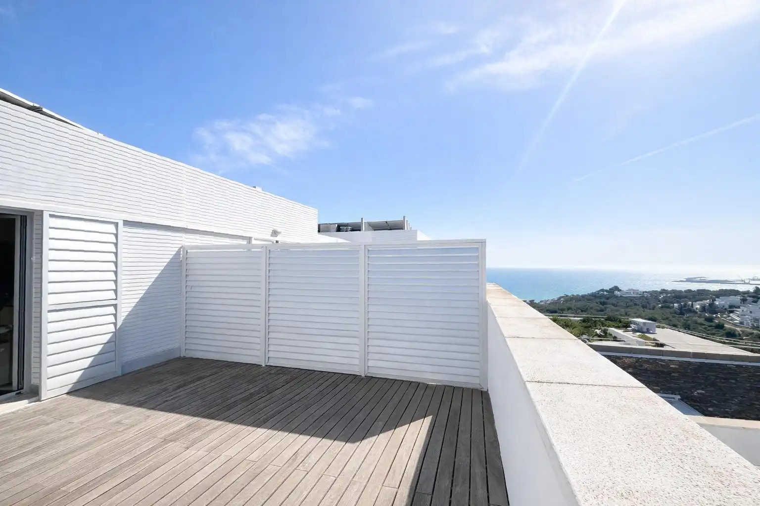 Terrasse von Wohnung zum Verkauf in Sant Pere de Ribes mit Klimaanlage, Heizung und Terrasse