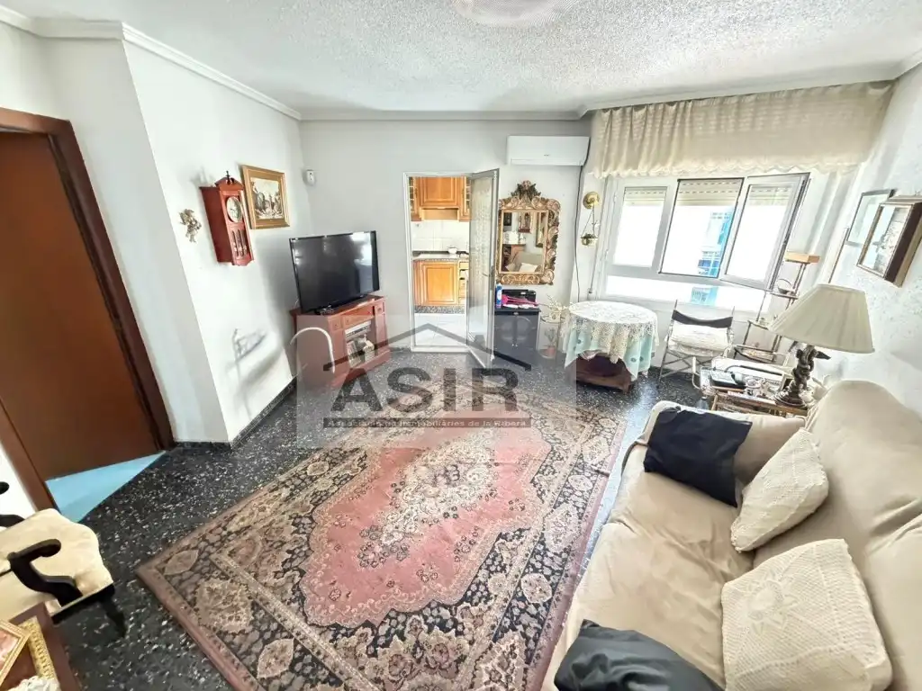 Sala de estar de Piso en venta en Alzira