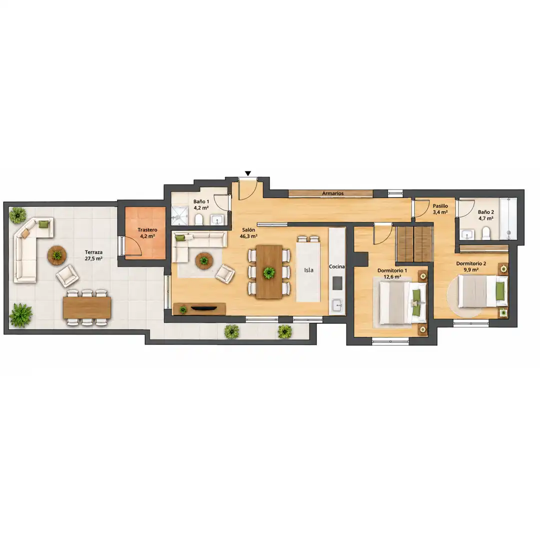Attique avec ascenseur à vendre à Estepona Pueblo, imagen 55