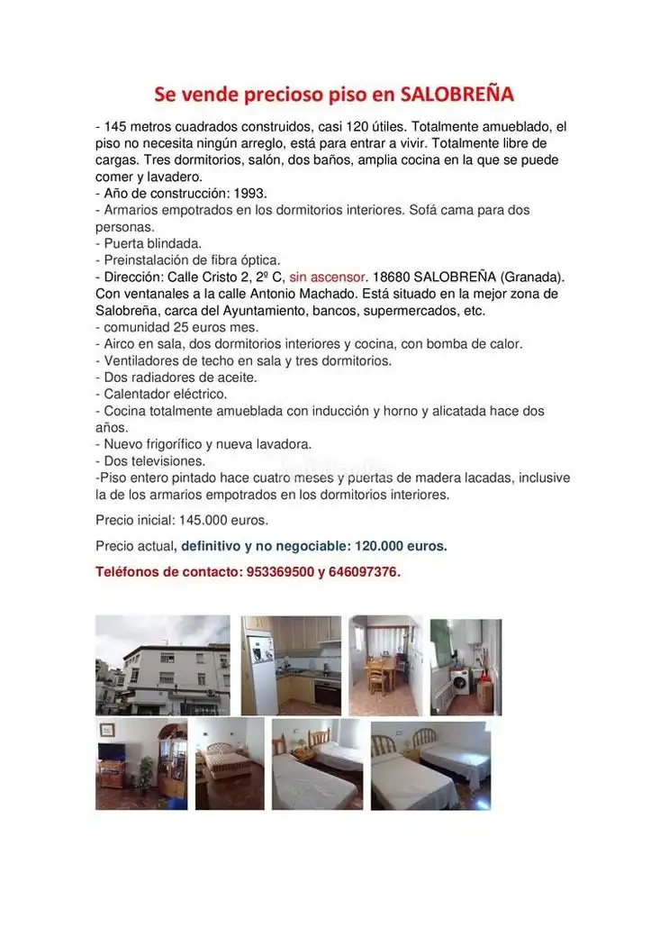 Piso en venta en Calle Cristo 2, imagen 3